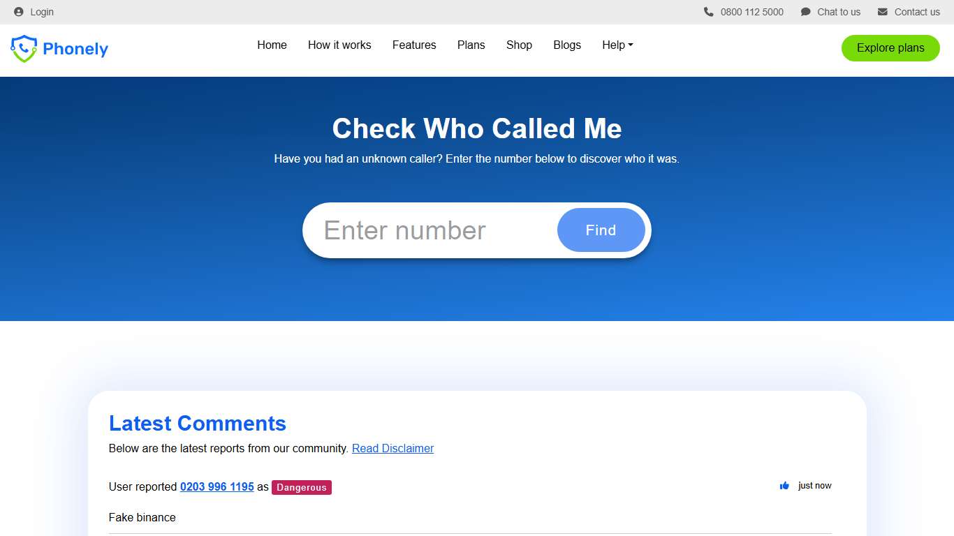 Phonely Who Called Me | Identify Unknown Callers & Avoid Scams