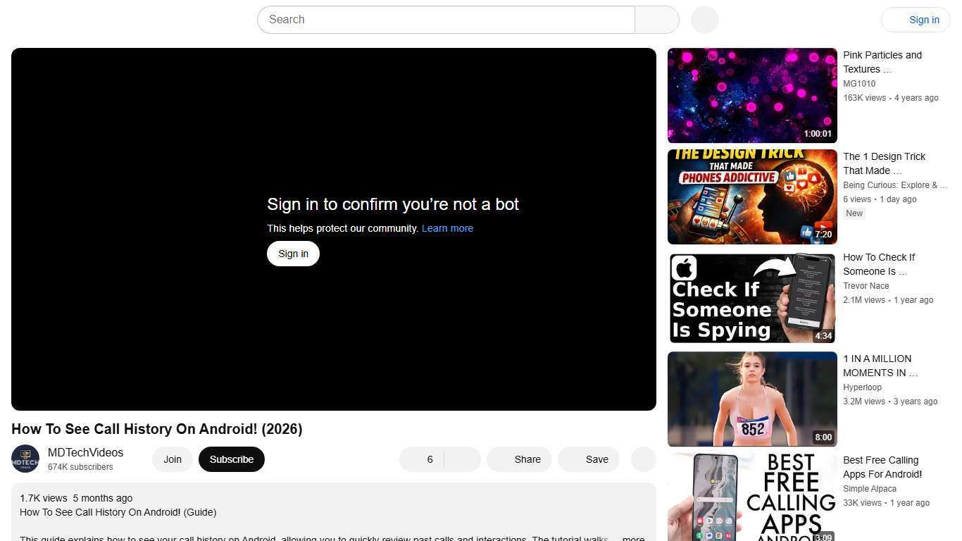 How To See Call History On Android! (2026) - YouTube